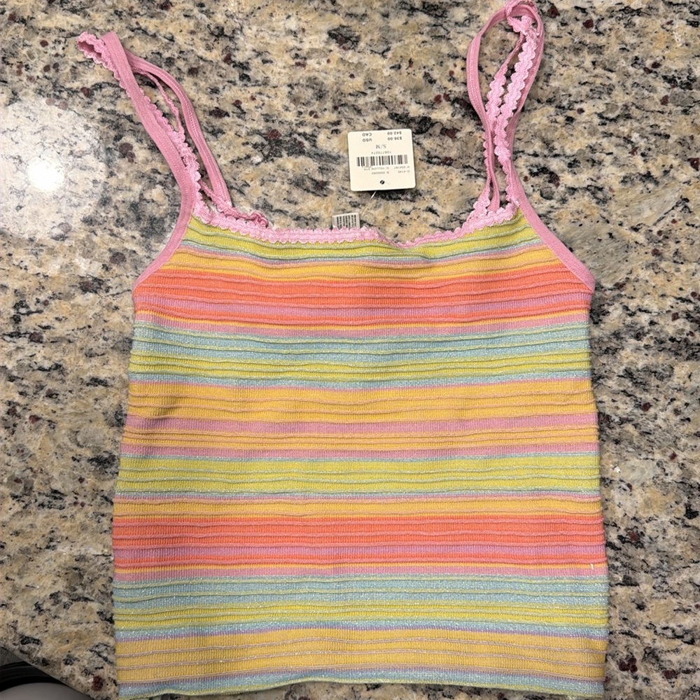 LyreBird Summer Sparkle Tank Top